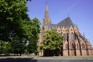 The Christ Church in Hanover was built between 1859 and 1864 by Conrad Wilhelm Hase as the...