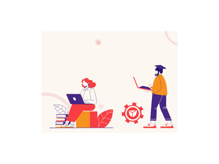 Creative Develop A Comprehensive Clean Social Media Post Gr Line Art Design