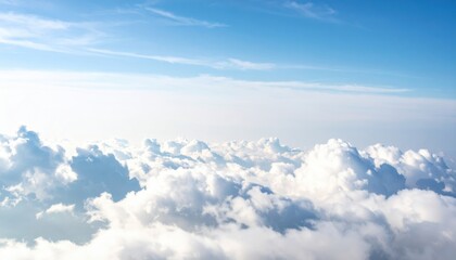 Fototapeta premium Vast Expanse Of Clouds Above
