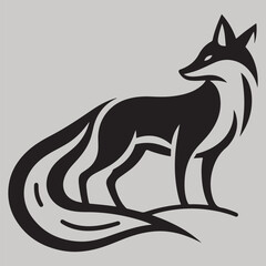 Abstract Vector Design with Basic Shapes and Text Elements in CMYK Colors