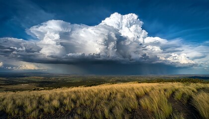 Fototapeta premium wolken sturm unwetter wallpaper