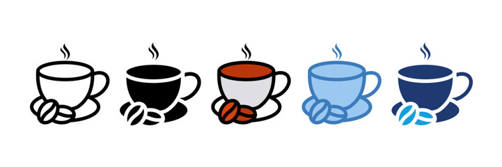 Coffee Mug Icon Element For Design