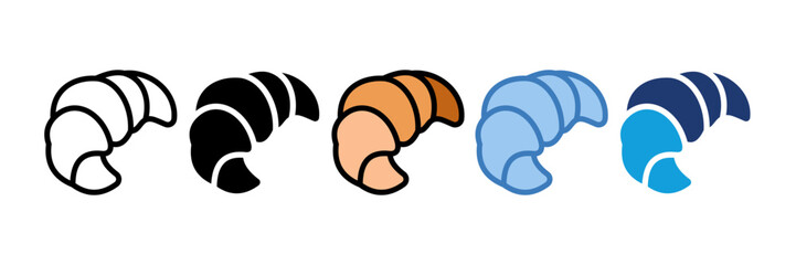 Croissant Icon Element For Design