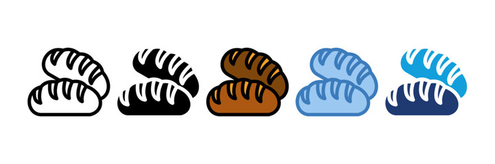 Bread Icon Element For Design