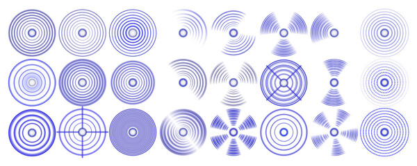 Neon Wi-Fi symbol flashes with pulse animation rhythm. Cyan radar sweeps with glowing magnetic field waves. Digital sonar rings echo around detection core. Sound loop glimmers