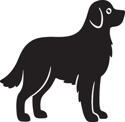 dog silhouette vector