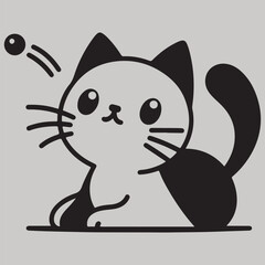 Adorable Puppy Dog Illustration Playful Canine Design for Pet Lovers