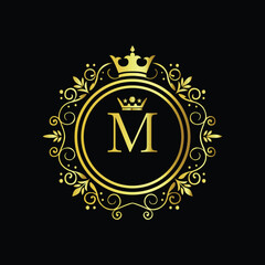 Dynamic abstract technology M logo blending vibrant colors and futuristic lines for digital innovation themes


