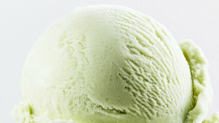 green ice cream