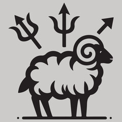 Colorful Abstract Geometric Design with Bold Shapes and Lines