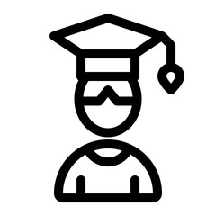 Graduate Student Icon