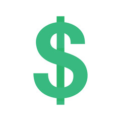 green dollar symbol