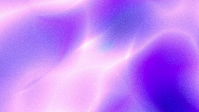 Abstract pastel background with flow of glowing curves, gradient in soft pink, lilac, pale violet, light purple, blue, cyan, white, and grain noise texture. Intersecting lines motion. Fluid animation