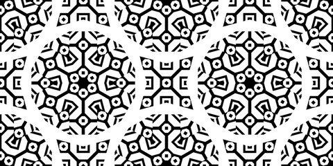 Seamless Transparent Art Deco Geometric Pattern for Background Layout Template