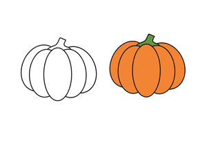 pumpkin vector 