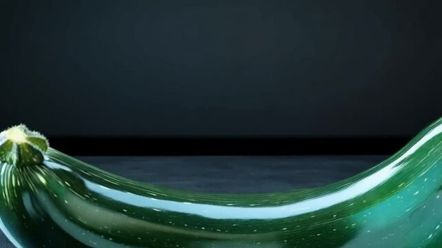 Vibrant Green Zucchini