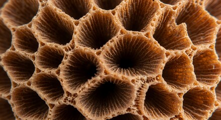 Intricate Coral Structure: A Macro View of Ocean Life