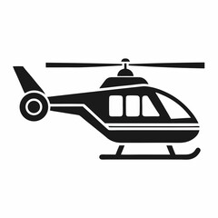 helicopter vector illustration