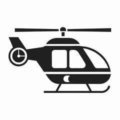 helicopter vector illustration