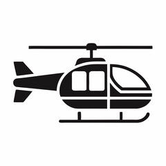 helicopter vector illustration