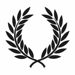 laurel wreath vector