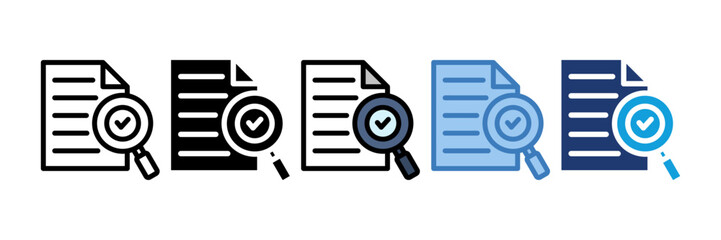 Proofreading Icon Element For Design