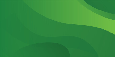 Abstract green wavy background. Vector EPS 10