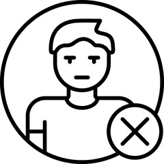 Obraz premium Blacklist Icon