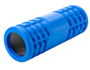 Blue Foam Roller for Fitness and Recovery, Ideal for Stretching, Yoga, and Muscle Rehabilitation