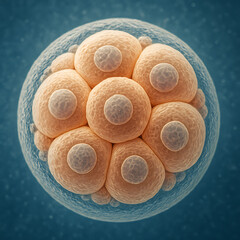Microscopic View of Early Embryonic Development A Cellular Journey
