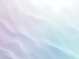 Obraz premium Abstract pastel background with soft, flowing waves and subtle gradients of lavender, blue, and white.