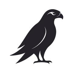 Falcon Diving Bird Of Prey Silhouette