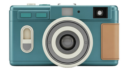Isolated Retro Camera