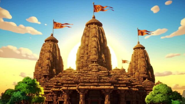 Pranayama finds peace in Ranakpurs intricately carved Jain Temple in Rajasthan, India. Ideal for travel, meditation, culturalthemed designs.