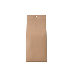 A simple, tan envelope designed for holding documents or letters, featuring a top flap and a hole for hanging.
