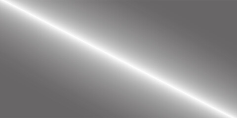 Silver foil background with metal mirror texture. Chrome gradient surface with light gloss. Vector aluminum grey sheet with reflection. Platinum and titanium abstract cold bg