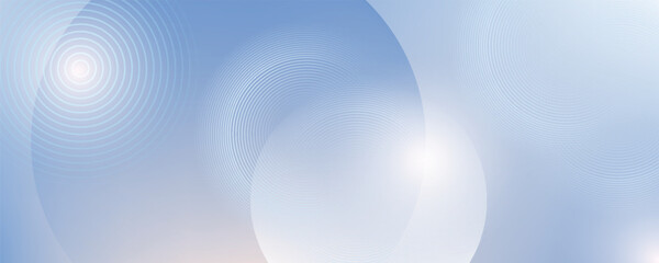 Abstract blue modern background with circle elements. Digital technology concept. vector illustration