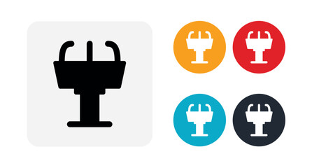 Tribune icon illustration isolated vector sign symbol