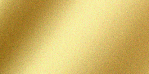 Gold wall texture background. Yellow shiny gold foil paint on wall sheet with gloss light reflection, vibrant golden paper luxury wallpaper