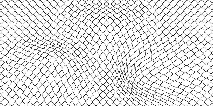 Mesh texture for fishing nets. Seamless pattern for sportswear or soccer goal, volleyball net, basketball hoop