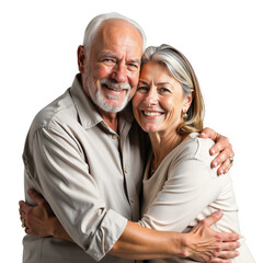 Couple sharing a joyful embrace, celebrating love and companionship in a warm and heartfelt moment