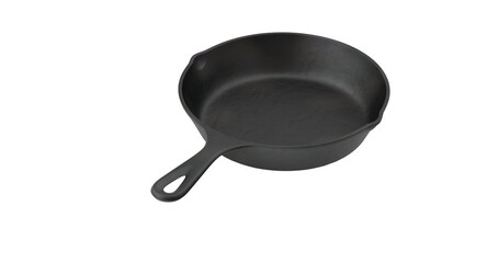A cast iron skillet, ideal for cooking and baking, known for its heat retention and durability.