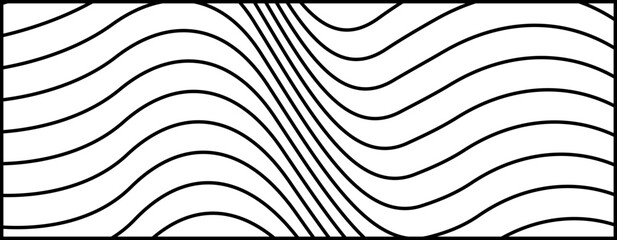 Formas estéticas. Concepto de figuras geométricas. Ondas. Cuadrados. Codigo de barras. Formas. Abstract geometric. Vector creative design. Geometric shapes. Stickers, aesthetic. Vector