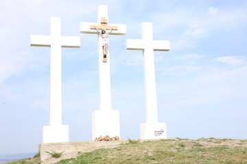 view from the hills of Cleja commune