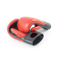 3d illustration of boxing gloves