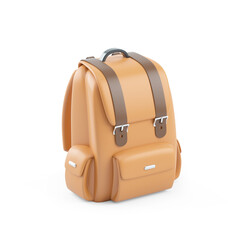 3d illustration of a backpack