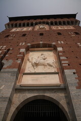 Italian brick castle