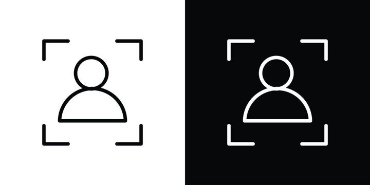 KYC icon in black. flat graphic vector icon