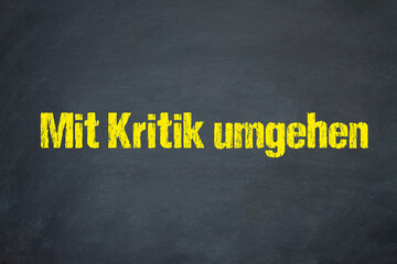 Mit Kritik umgehen