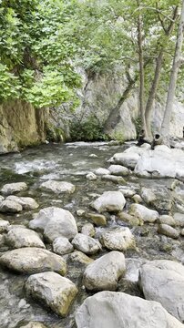 River in the canyon